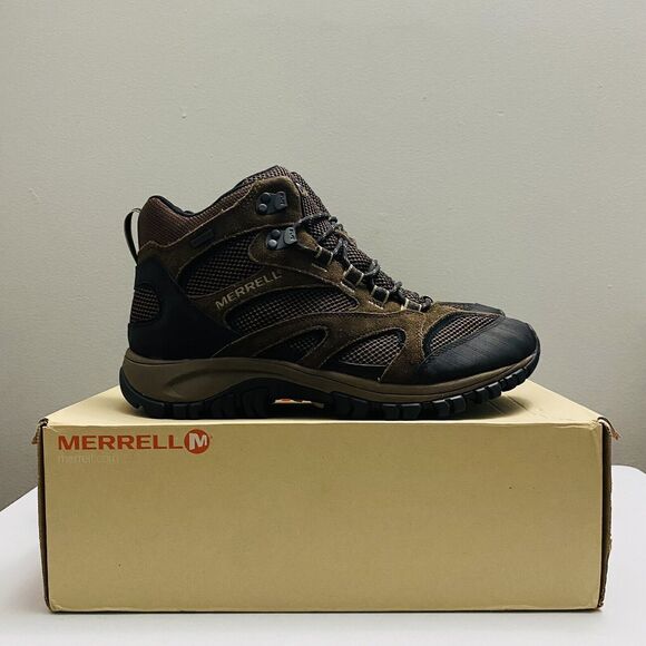 MERRELL Phoenix Mid Waterproof Men\'s Hiking Outdoor Boots J39355 Choco Size 11.5 main image 8